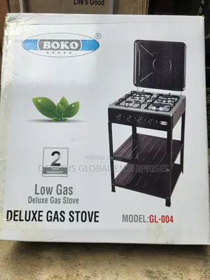 4 Burner BOKO Gas Cooker_Strong Durable