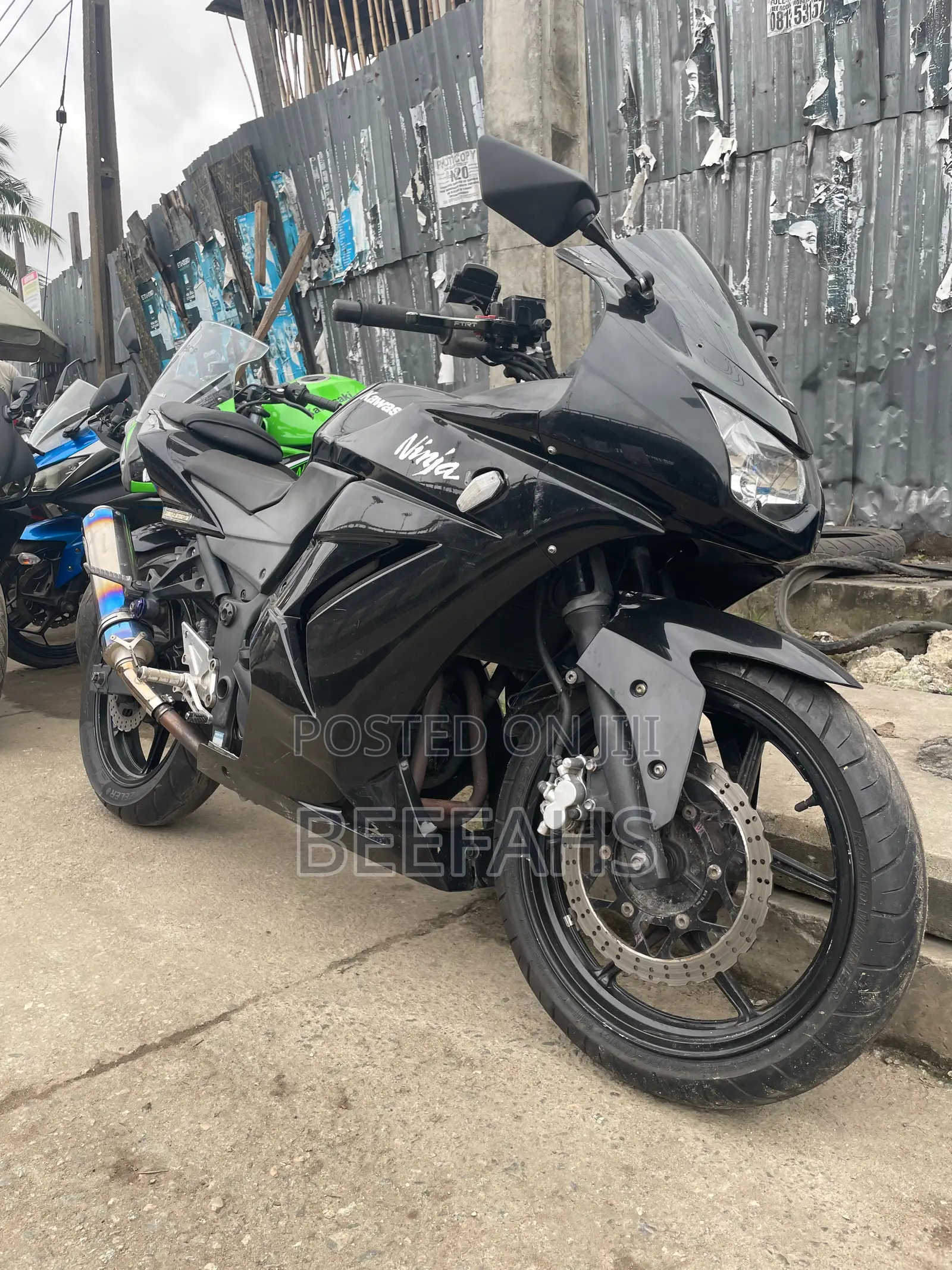 Kawasaki EX250 2013 Black