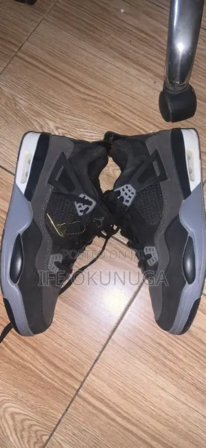 Jordan 4 Black and Grey