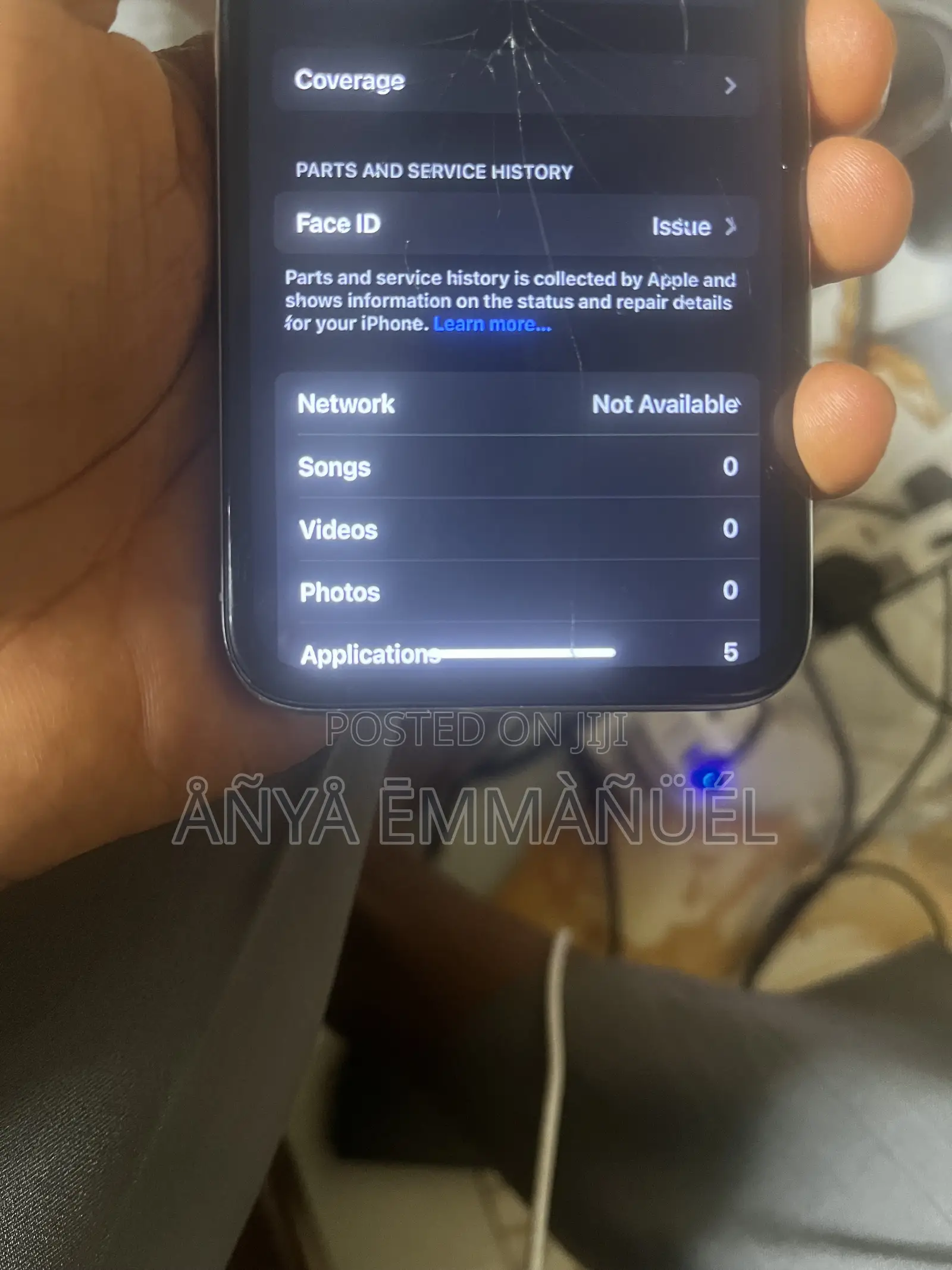 Apple iPhone X 64 GB Silver