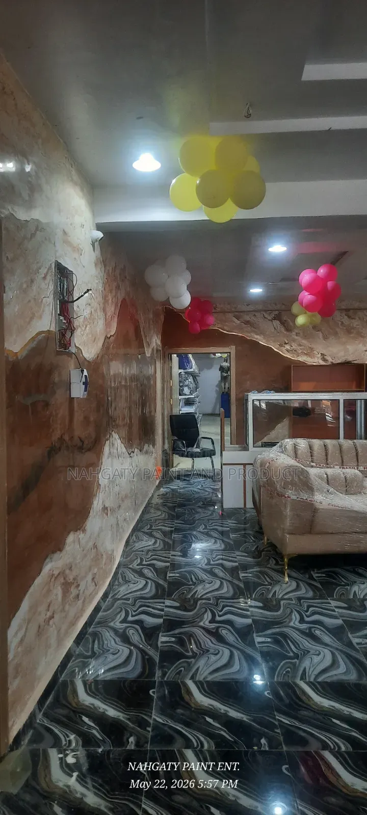 Stucco Glassy Marble Decorative Paint