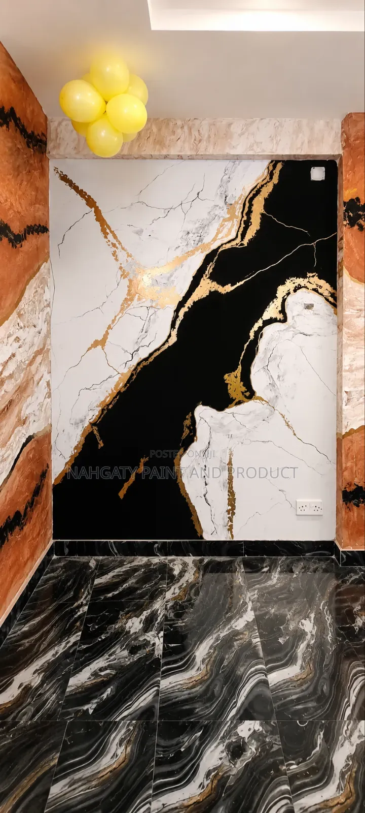 Stucco Glassy Marble Decorative Paint