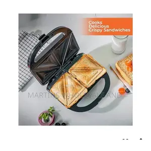 4-Slice Electric Sandwich Maker With Non-Stick Plates