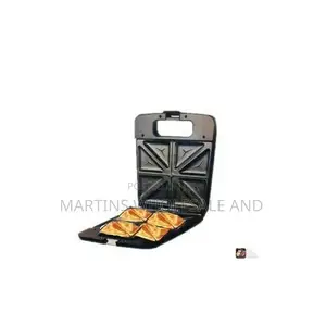 4-Slice Electric Sandwich Maker With Non-Stick Plates