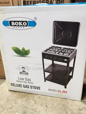 Heavy-Duty BOKO 4 Burner Gas Stove for Home Use