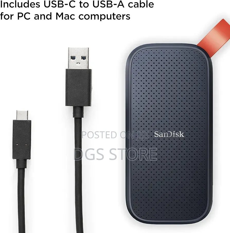 SanDisk Portable SSD 1tb 800mbs