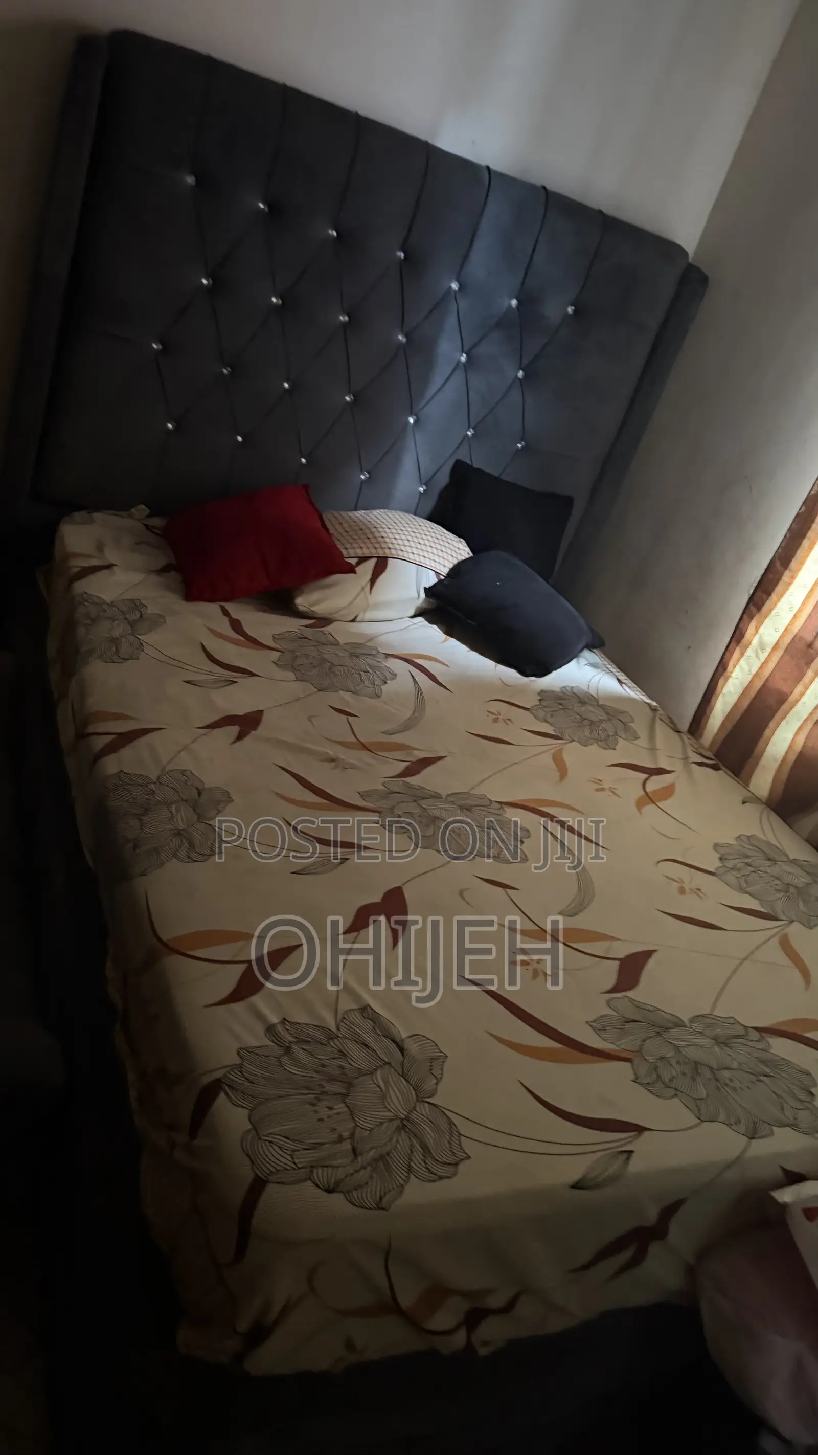 Gray Colour Bed Frame