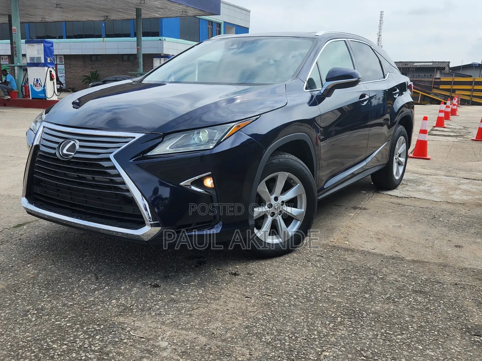 Lexus RX 2017 Blue
