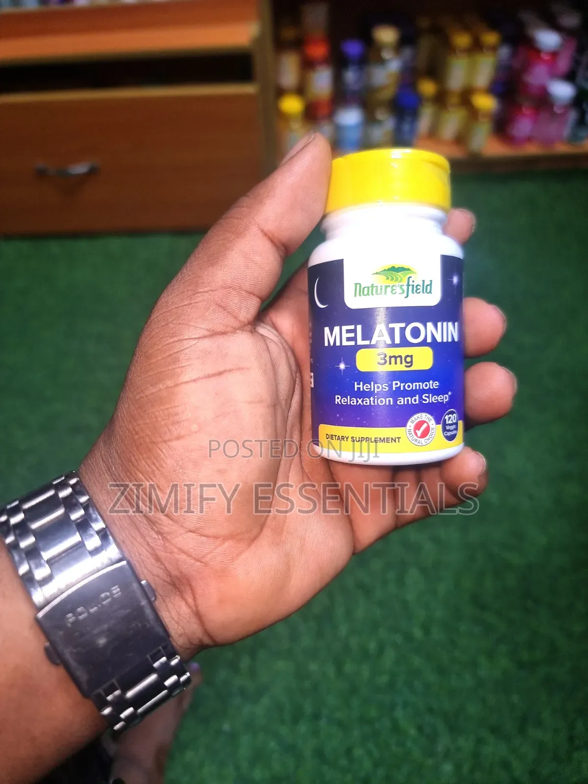 Nature’s Field Melatonin 3mg Sleep Relaxation Supplement