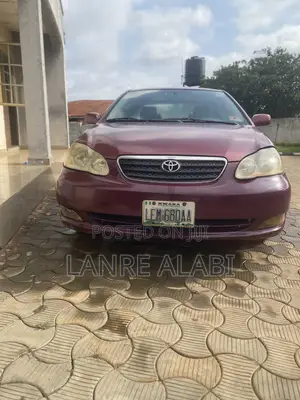 Toyota Corolla Sedan 2004 Red