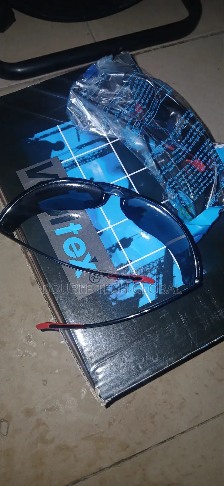Safety Eye Goggles Uvex Black