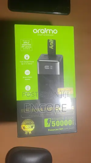 Oraimo Power Jet 501 50000mAh Power Bank