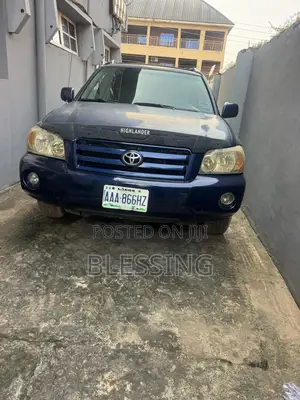 Toyota Highlander 2005 Blue