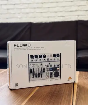 Behringer FLOW 8 8-Input Digital Mixer With Bluetooth Audio and App