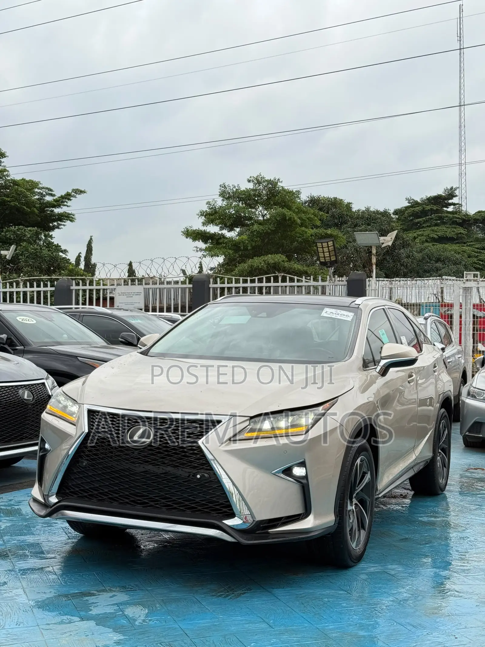Lexus RX 350 AWD 2016 Gold