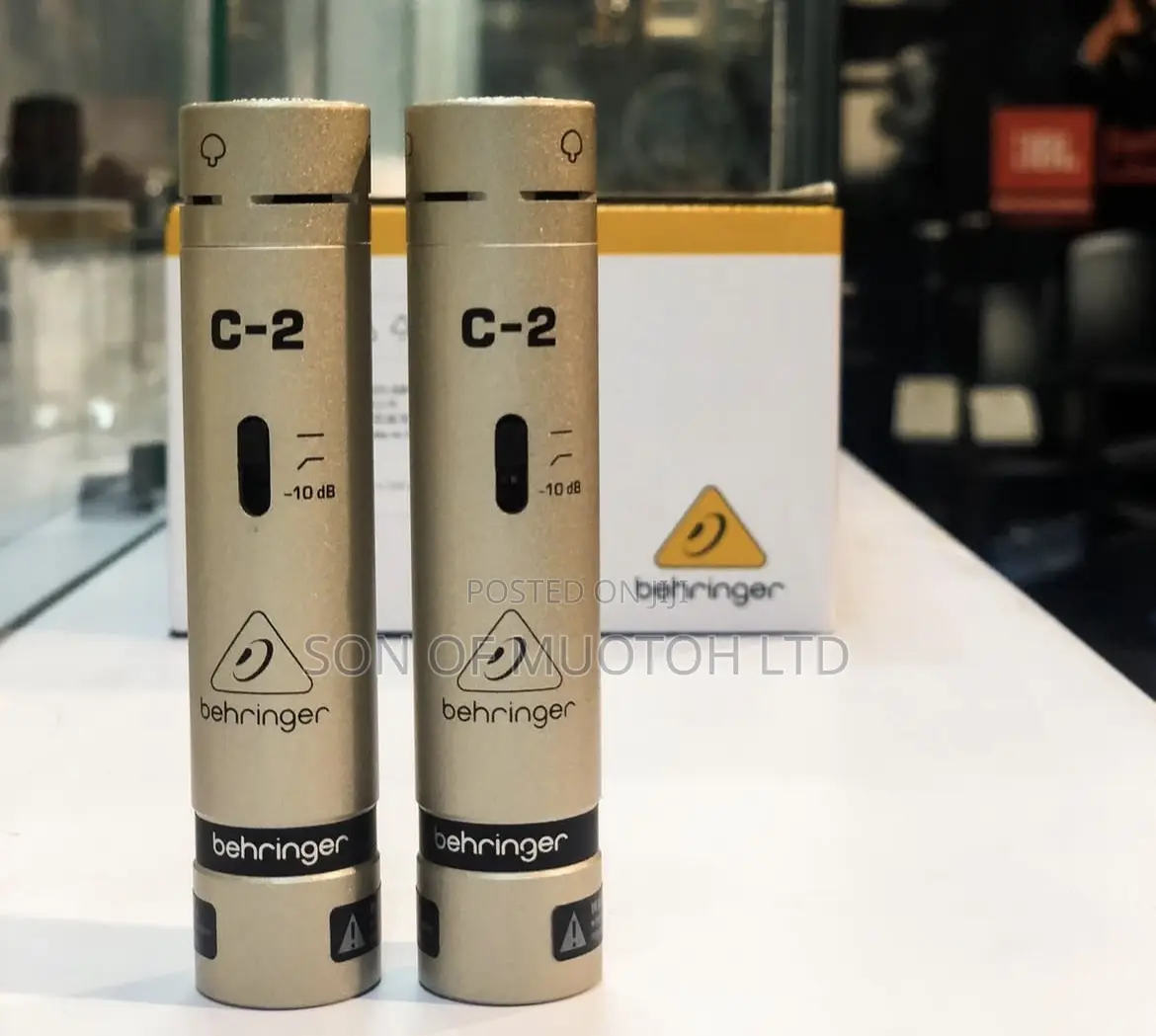 Behringer C2 2 Matched Studio Condenser Microphones
