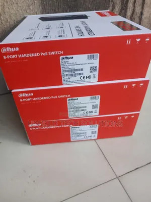 8-Port Hardened PoE Switch (With SFP)