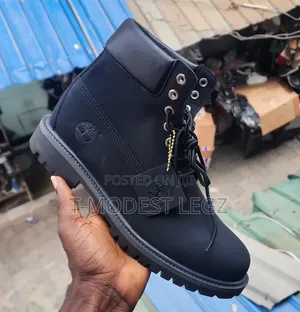 High Quality Men's Timberland Ankle Black Boots