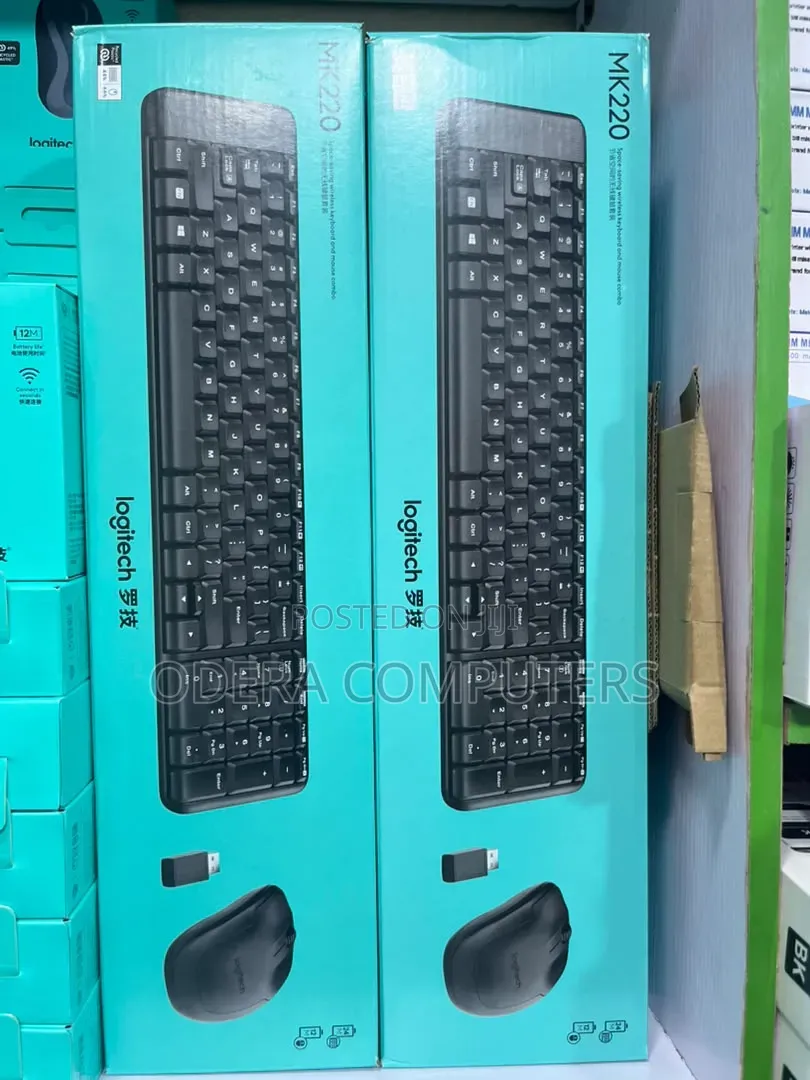 Logitech MK220 Wireless Keyboard and Mouse Combos