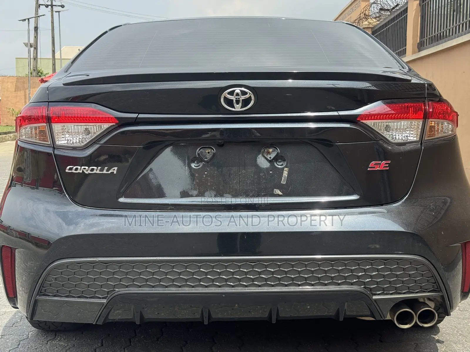 Toyota Corolla SE 2021 Black