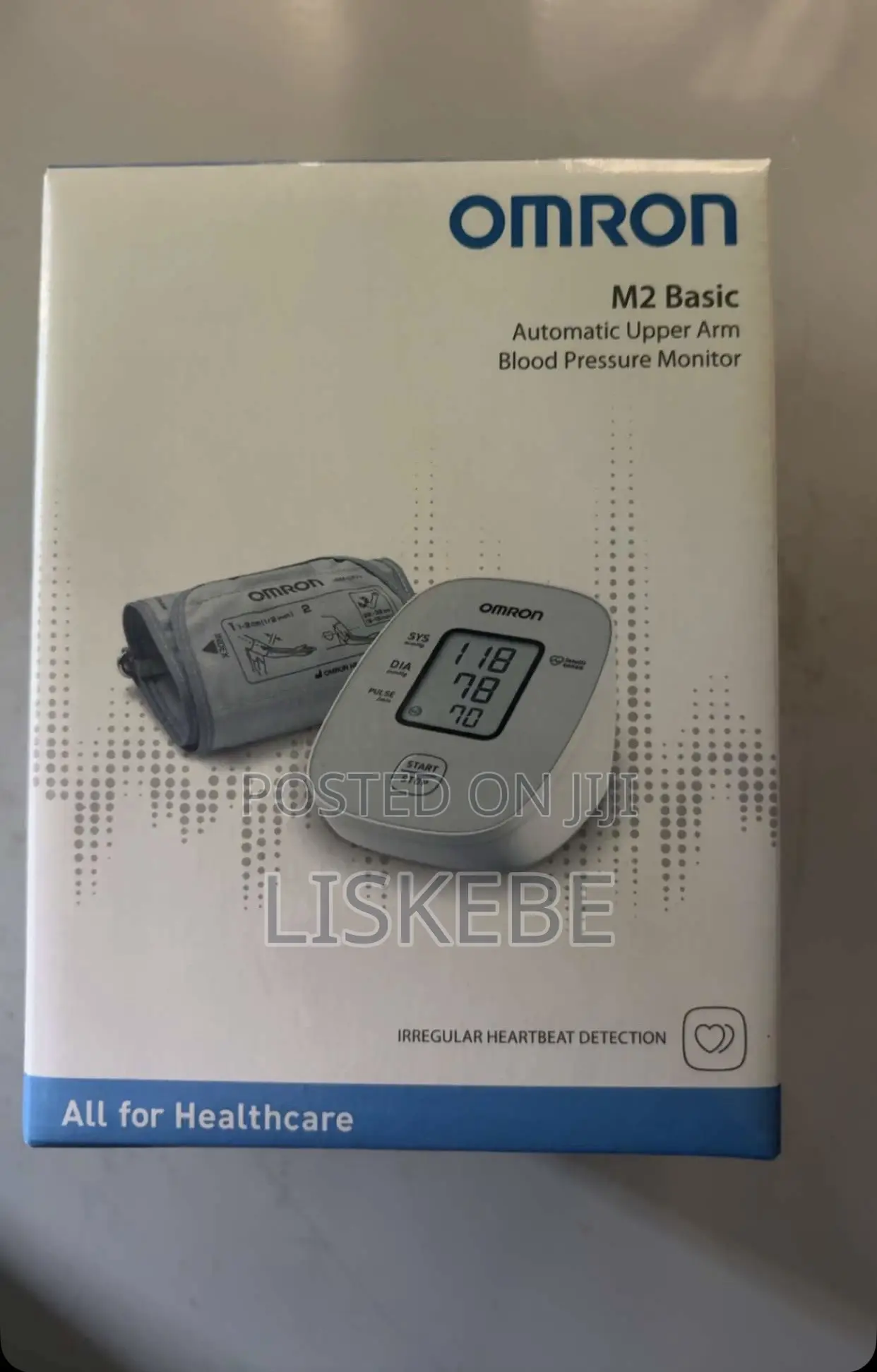 Omron Basic Automatic Upper Arm Blood Pressure Monitor