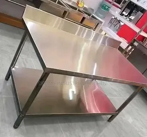 6ft Stainless Working Table With Back