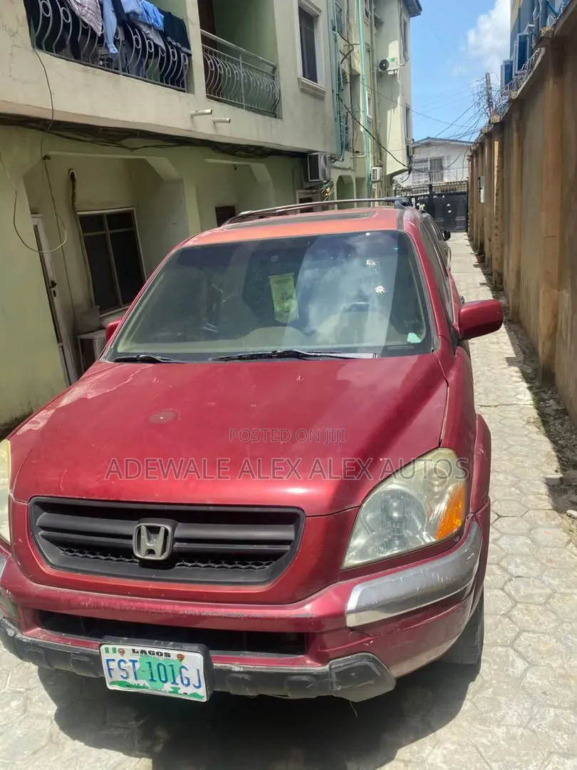 Honda Pilot 2004 Burgundy