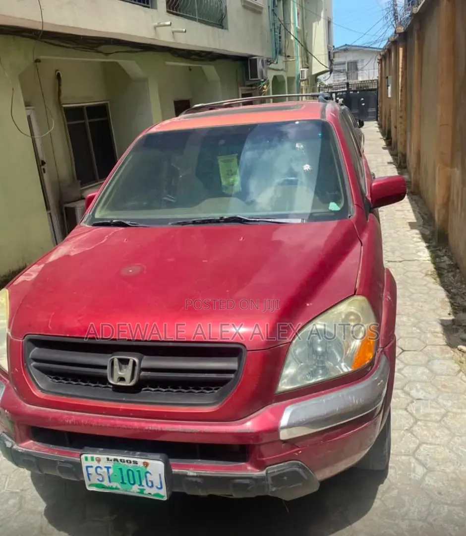 Honda Pilot 2004 Burgundy