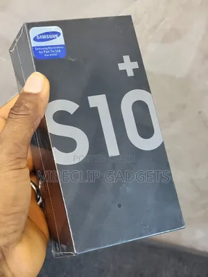 New Samsung Galaxy S10 Plus 128 GB Black