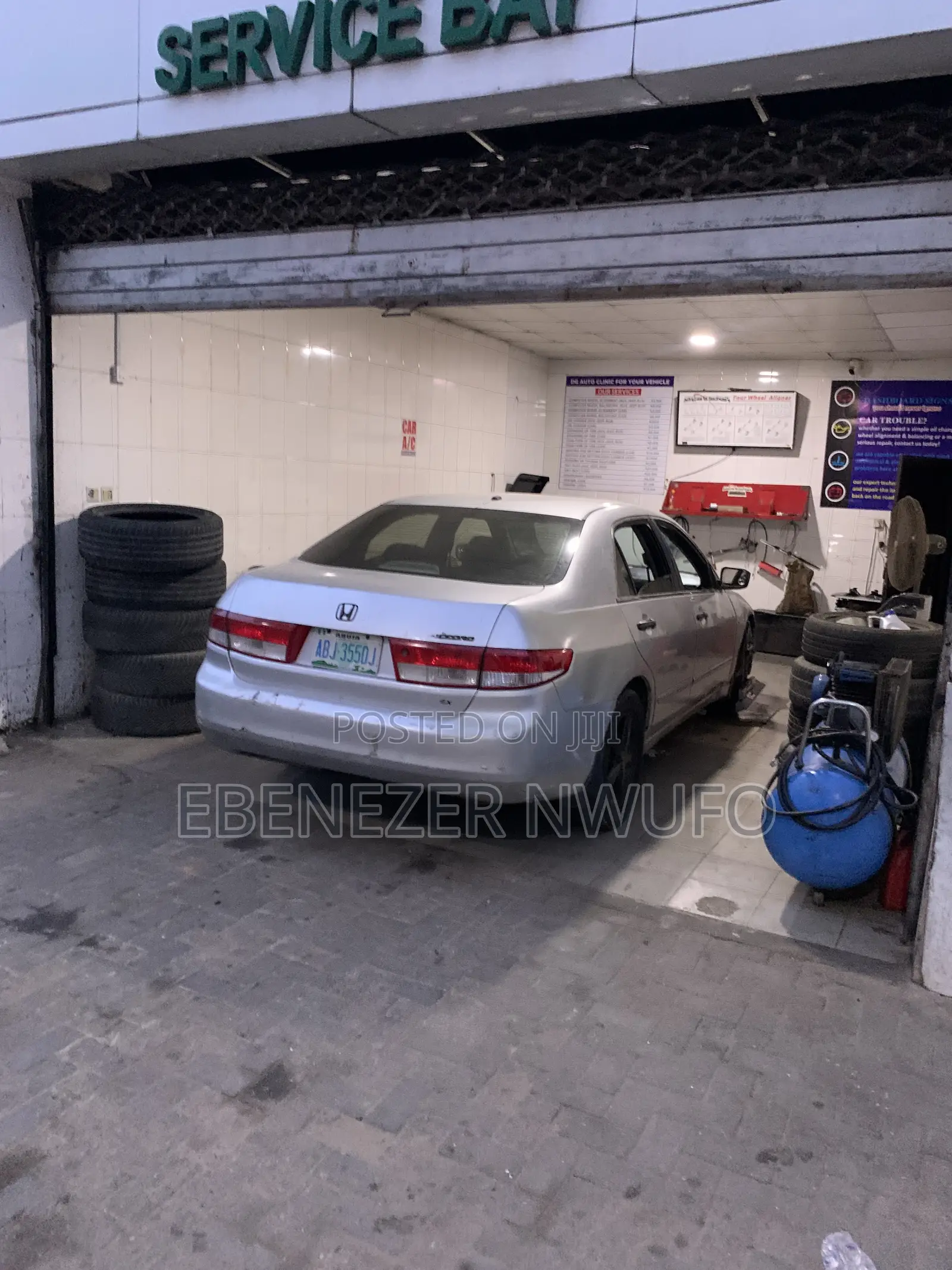Honda Accord 2.4 Automatic 2003 Silver