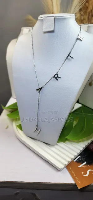 Cascade Initial Drop Necklace