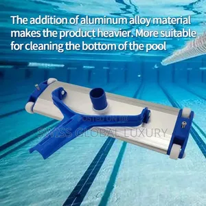 Swimming Pool Vacuum Cleaner Brushes Flexible Vacuum Head Brush Pool.