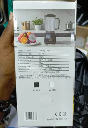 Rechargeable Portable Juicer Blender