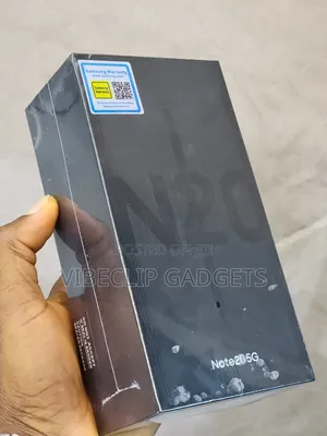 New Samsung Galaxy Note 20 5G 128 GB Black