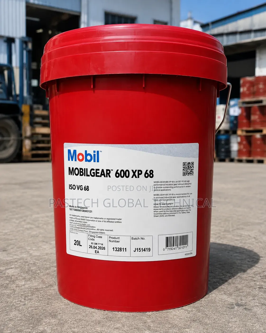 Mobilgear 600 XP 68 || 20L Bucket