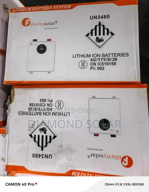 5kwh 24v FLA 200ah WG2 Felicity Solar Lithium Ion Batteries