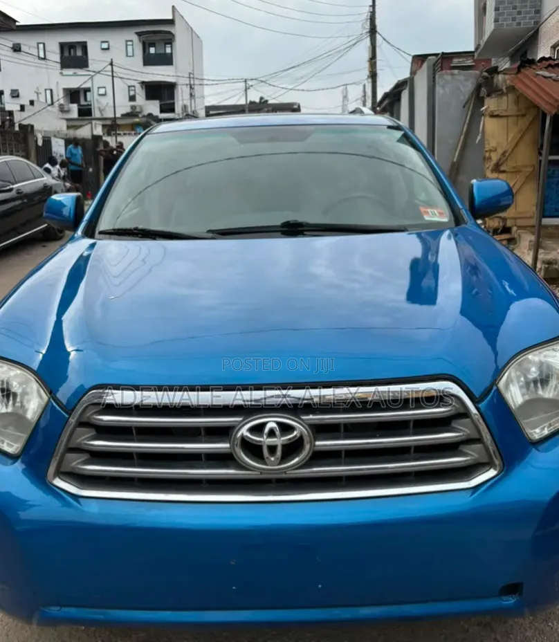 Toyota Highlander 2010 Blue