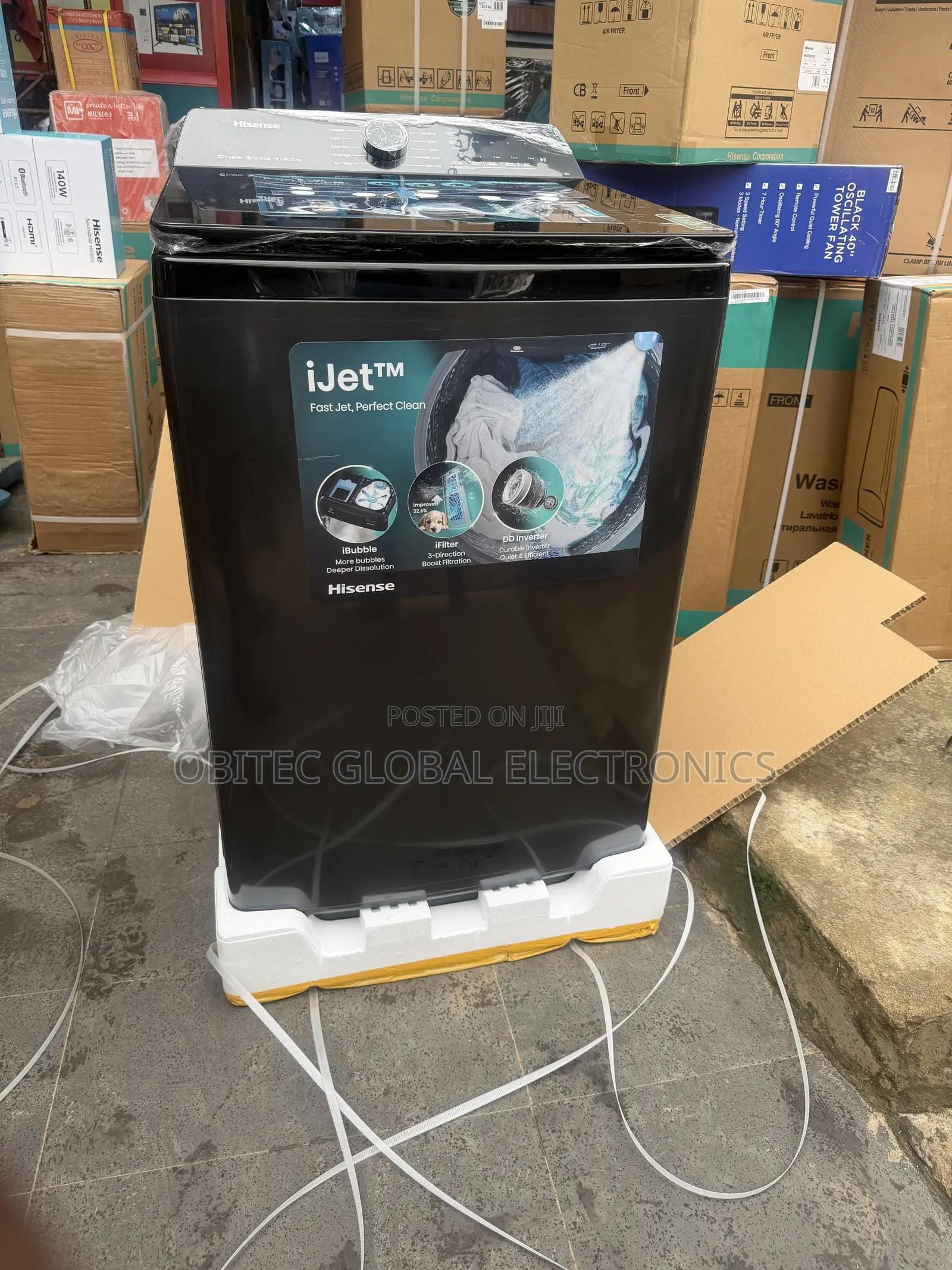 Hisense 20kg Top Loader Automatic Inverter