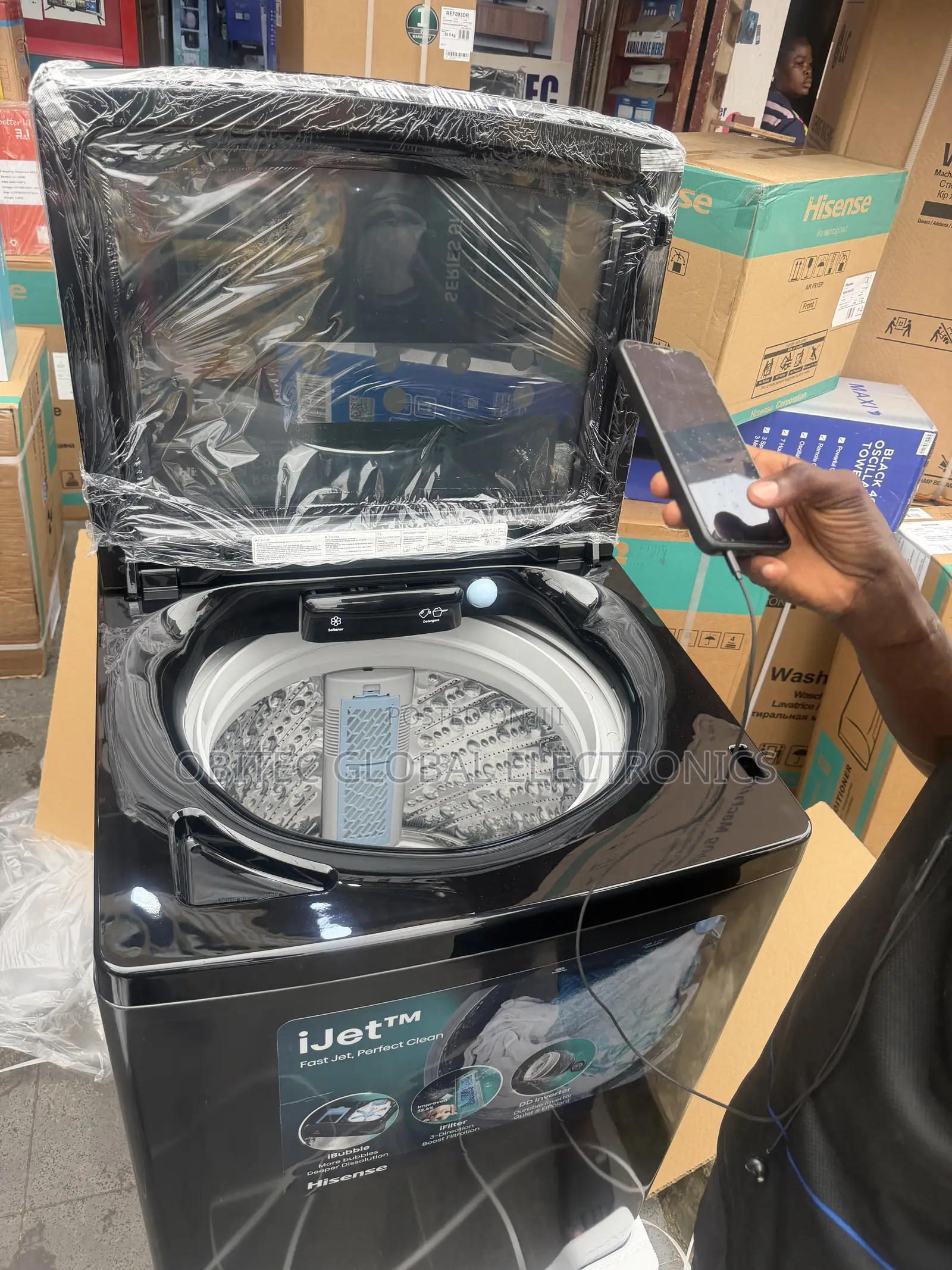 Hisense 20kg Top Loader Automatic Inverter