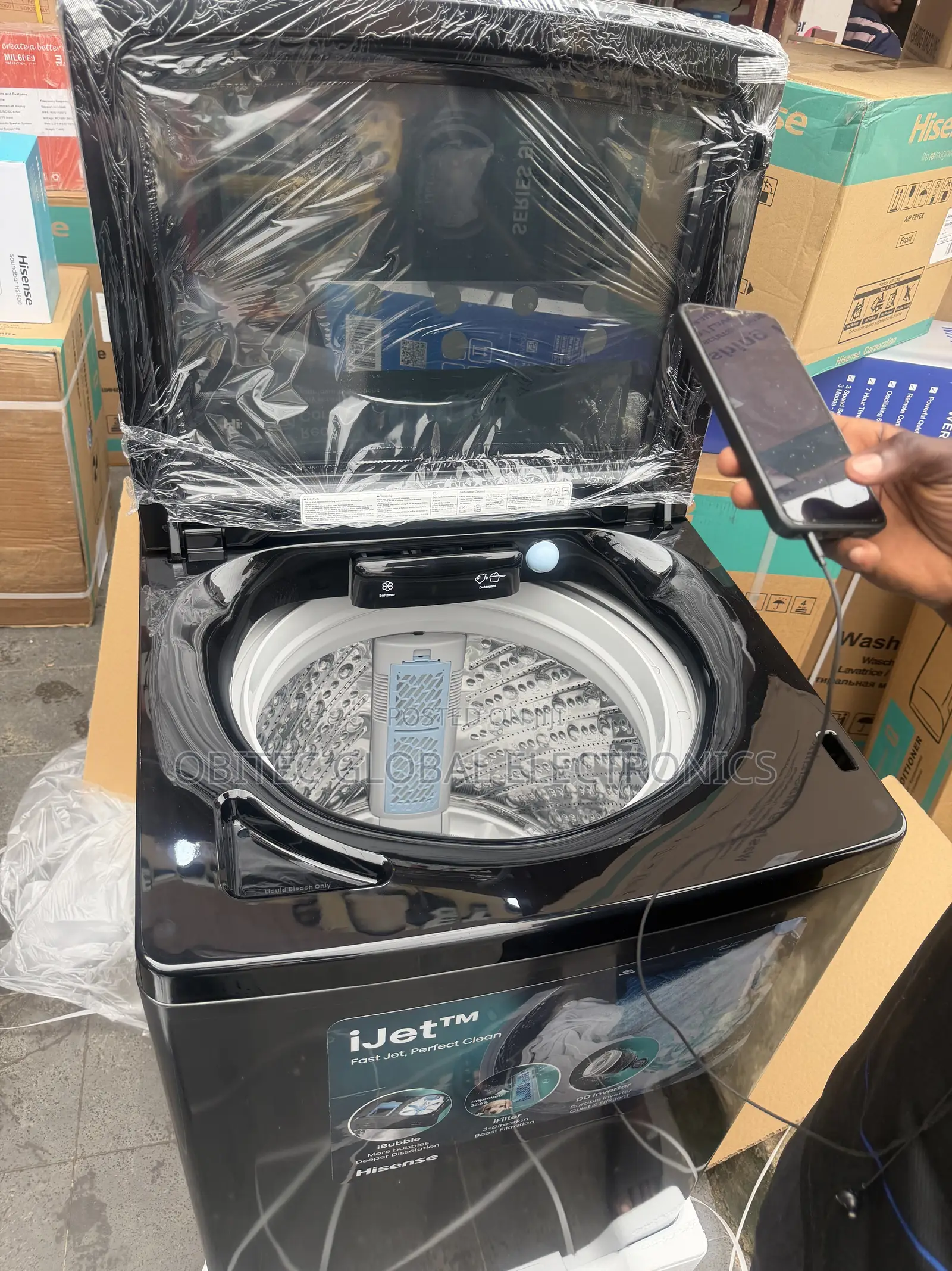 Hisense 20kg Top Loader Automatic Inverter