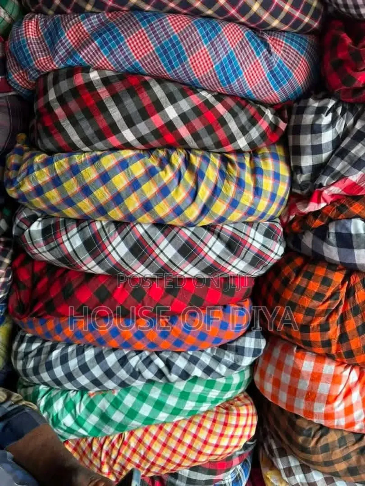 Cotton Checkers Fabric