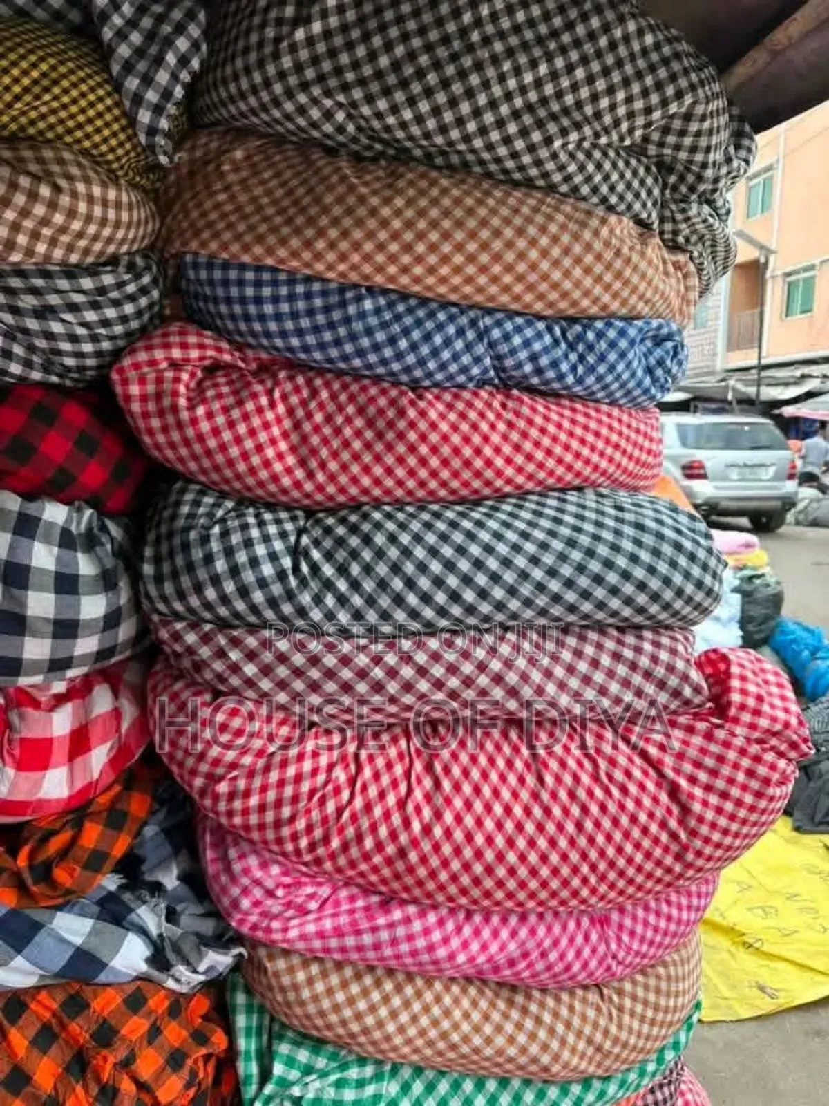 Cotton Checkers Fabric