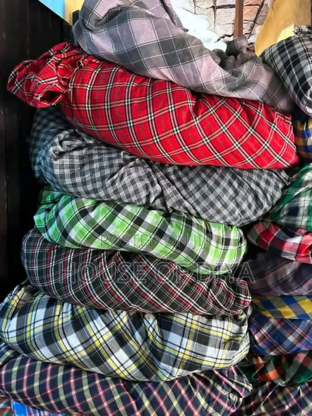 Cotton Checkers Fabric