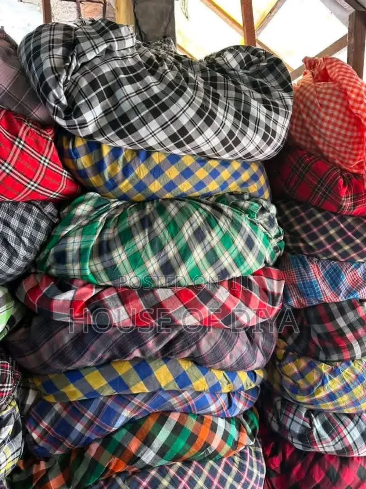 Cotton Checkers Fabric