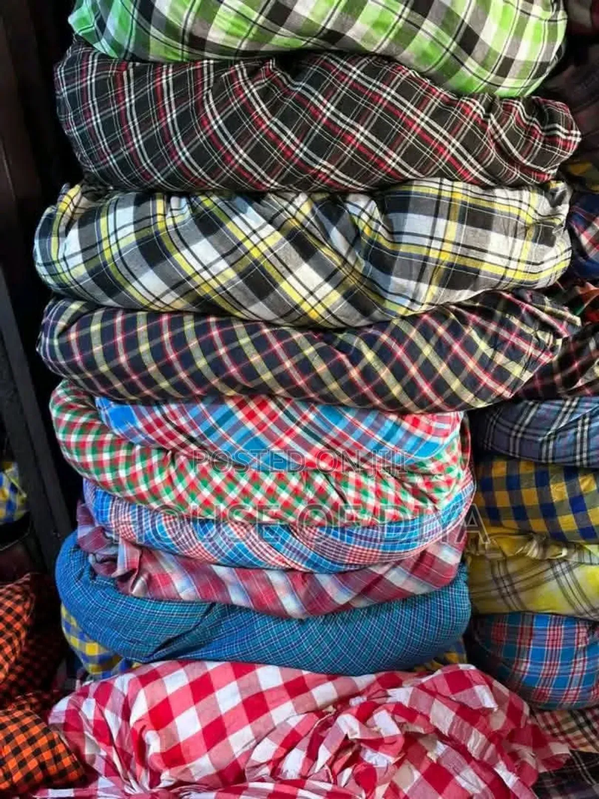 Cotton Checkers Fabric