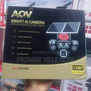 Solar 4 Lens CCTV Camera