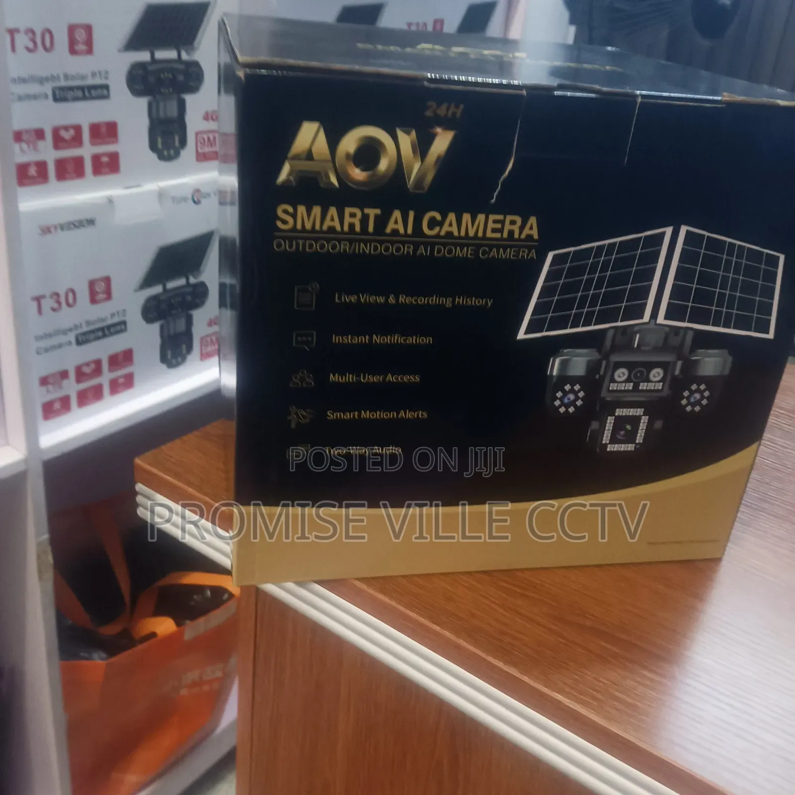 4 Lens Solar Intelligent Camera