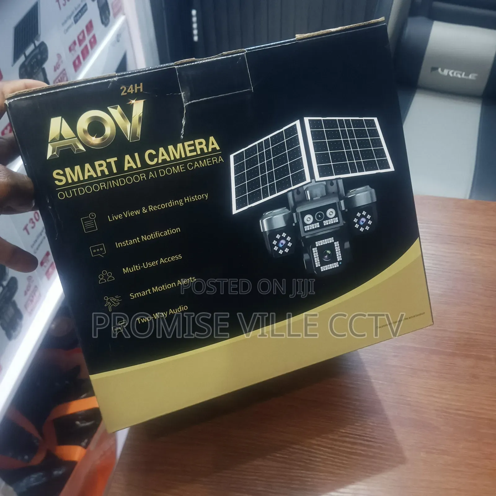 4 Lens Solar Intelligent Camera