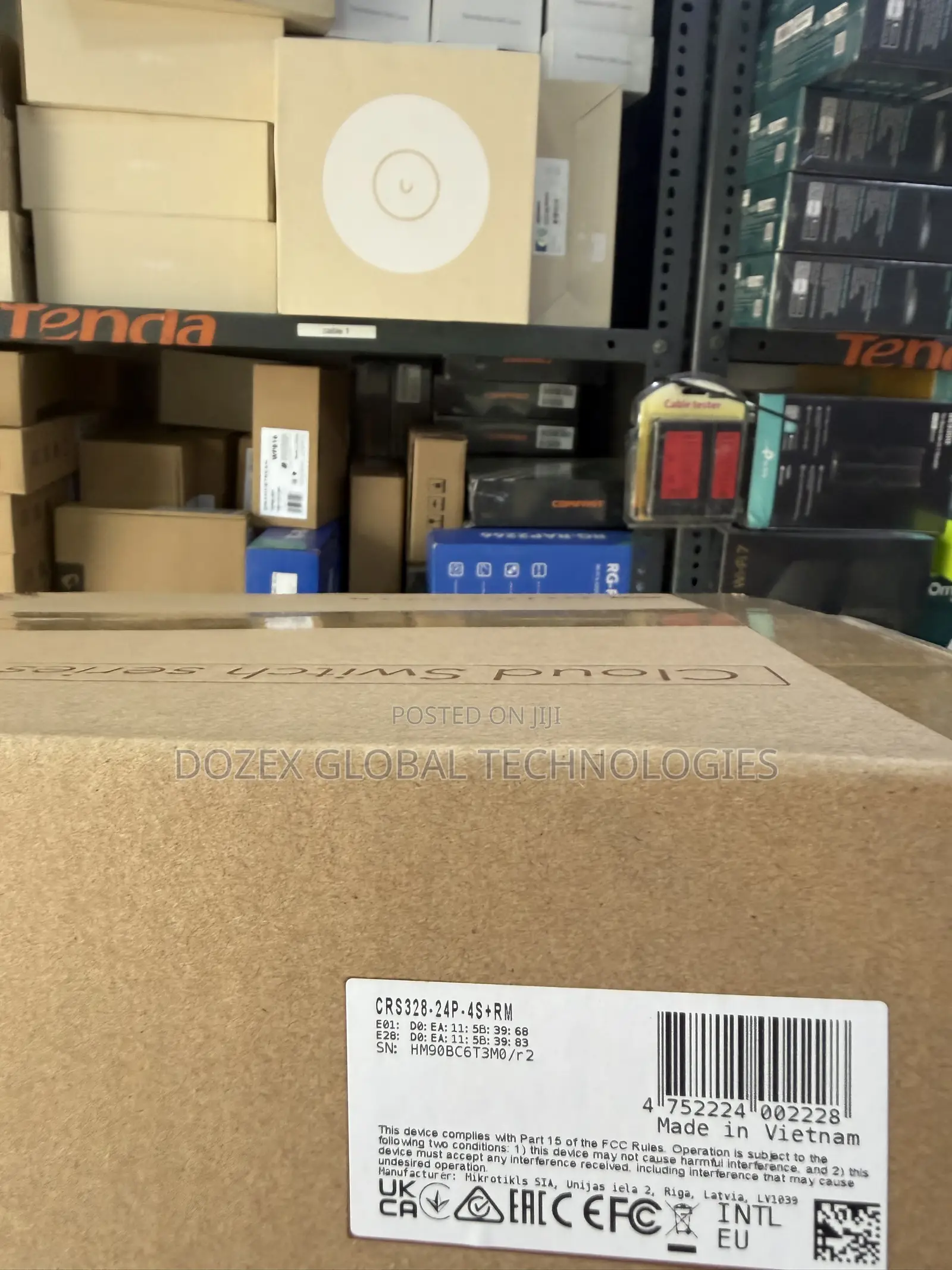 Mikrotik Crs328-24p-4s-Rm