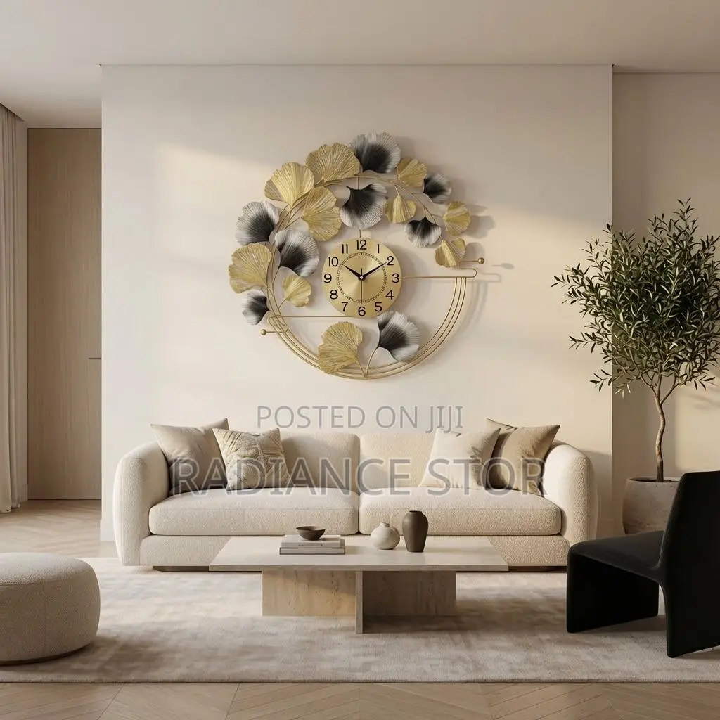 71 by 68cm Home Decor Wall Clock